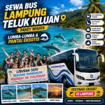 Sewa Bus Lampung Teluk Kiluan Paket Wisata Lumba-Lumba dan Pantai Eksotis
