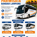 Sewa Bus Pariwisata Bandar Lampung Paket Hiace, Medium Bus dan Big Bus