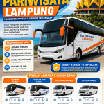 Sewa bus pariwisata Lampung terpercaya